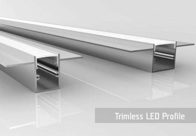 NEW TRIMLESS LED PROFILES