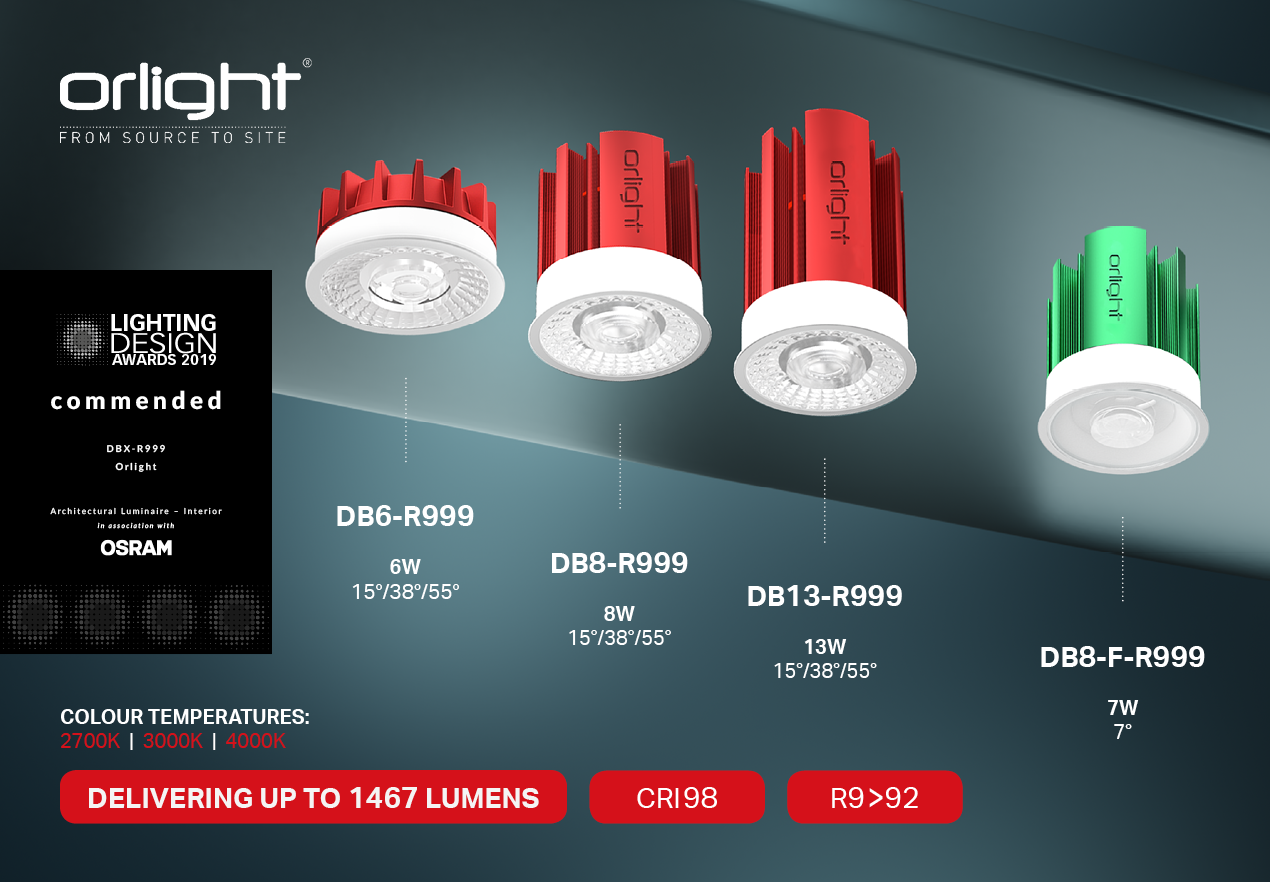 ORLIGHT'S DB-R999 ENGINE RANGE RECEIVES COMMENDATION