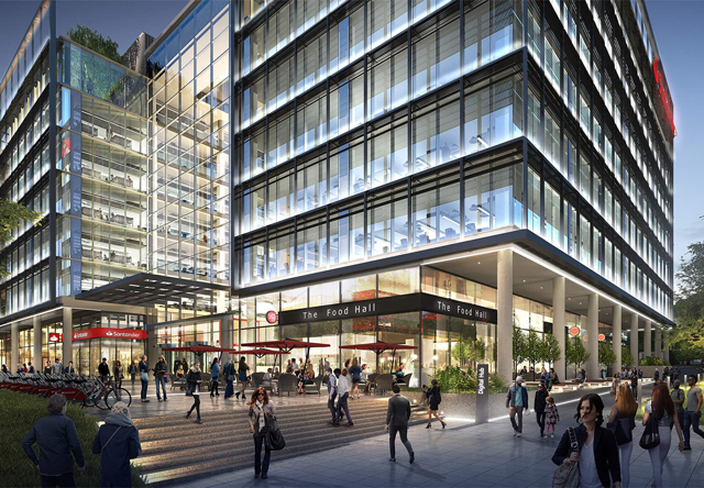 Santander Unity Place - External Lighting