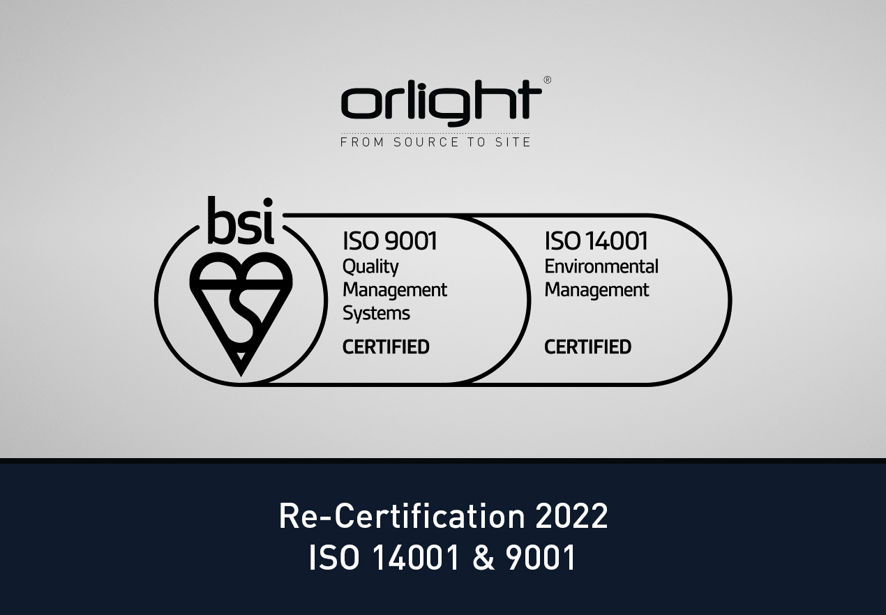 ISO 9001 And 14001 Renewed For 3 Years